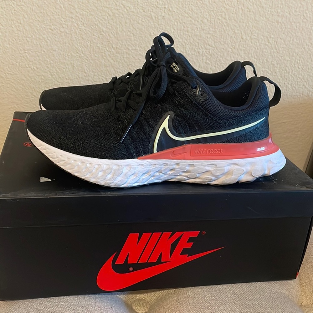 Nike react infinity run flyknit 🖤